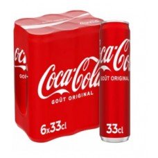 Coca cola 6 x 33cl